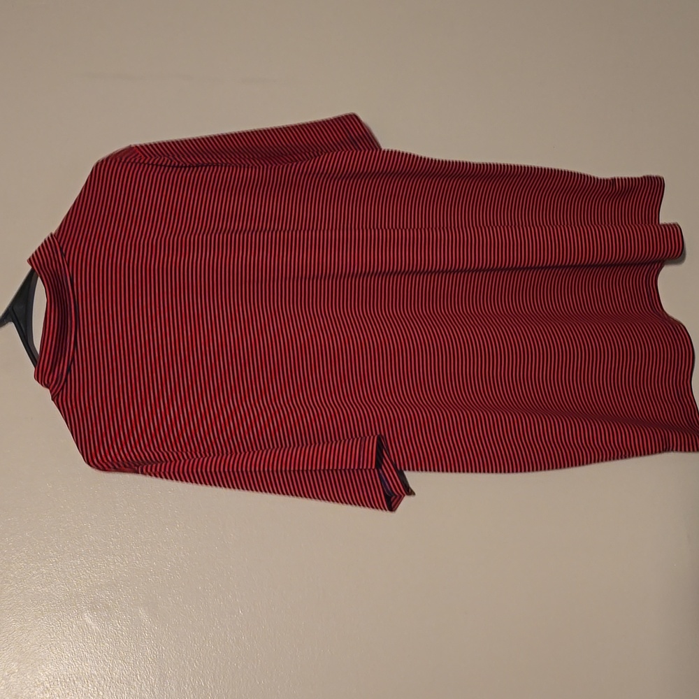 Saddlebred Performance Polo Golf Shirt‎ Red Black Mens Size XL - Picture 5 of 5
